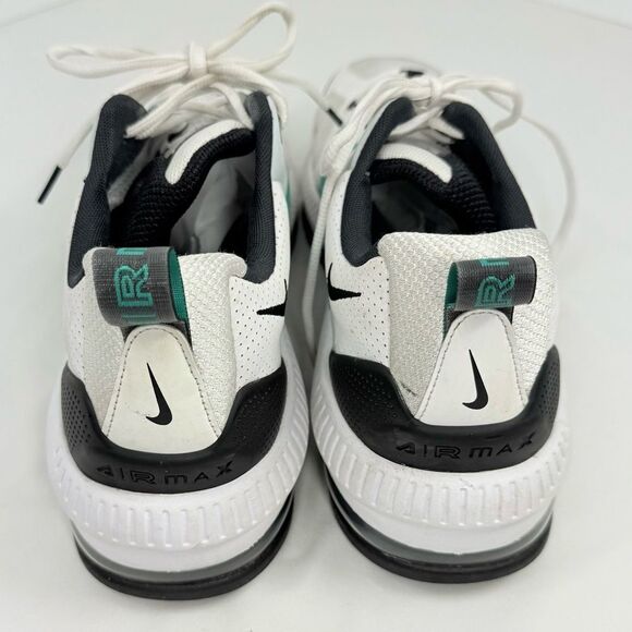 Nike Air Max Genome White Clear Emerald Black Athletic Lace Up Sneakers - Picture 12 of 15